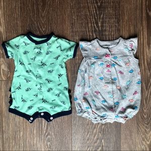 Carter’s Matching Dinosaur Twin Set
